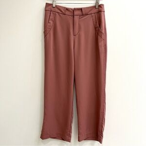 BDG dusty rose salmon mauve straight leg crop trouser pants size 6